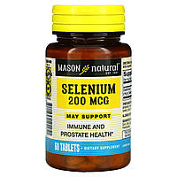 Selenium 200 мкг Mason Natural 60 таблеток VK, код: 7575127