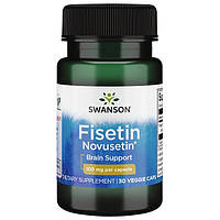 Комплекс для профилактики работы головного мозга Swanson Fisetin Novusetin 100 mg 30 Caps z113-2024