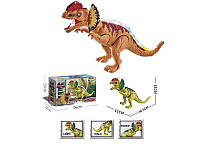 Динозавр NY 042 B 2 кольори, ходить, гарчить, підсвічування, рухливі кінцівки, в коробці ish