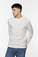 Мужская футболка с длинным рукавом S белый Figo ЦБ-00213555 AG, код: 8430874