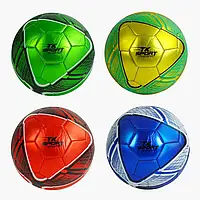 М`яч футбольний C 62404 "TK Sport", 4 види, матеріал м`яка EVA, 300-320 грамів, гумовий балон, ВИДАЄТЬСЯ