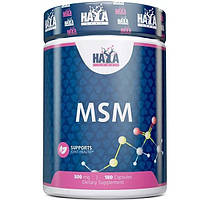 Препарат для суглобів і зв'язок Haya Labs MSM 500 mg 180 Caps z113-2024