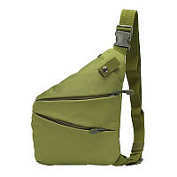 Сумка однолямкова sling bag multifunctional олива оксфорд PRC