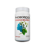 Гинкго Билоба для спорта Nosorog Nutrition Ginkgo Biloba 120 Caps BX, код: 7808577