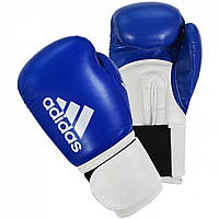 Боксерские перчатки adidas Hybrid 100 Boxing Gloves Blue/White, оригинал. Доставка от 14 дней