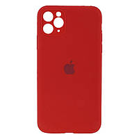 Чехол Original Full Size with Frame для Apple iPhone 11 Pro Max Wine red AG, код: 7444987