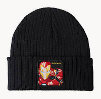 Шапка Jsstore Iron Man Железный Человек One Size Черный ET, код: 2741532