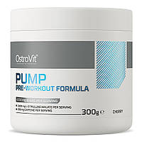 Комплекс до тренировки OstroVit PUMP Pre-Workout 300 g 30 servings Cherry TE, код: 7623298