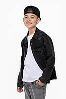 Куртка джинсовая для мальчика Pitiki 99713 134 см Серый (2000989802624) z113-2024