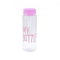 Бутылка для воды My Bottle с чехлом 500 мл прозрачно фиолетовая 500-500 VK, код: 8398439