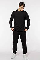 Мужская футболка с длинным рукавом S черный Figo ЦБ-00213556 ET, код: 8430877