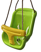 Качели для детей с защитой WCG Delux Зеленый DL, код: 6984351