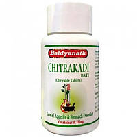Смесь экстрактов Baidyanath Chitrakadi Bati 80 Tabs GT, код: 8207168