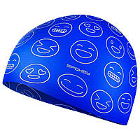 Шапочка для плавания детская Spokey Emoji Синяя GT, код: 2204935