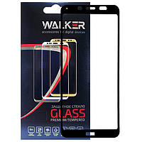 Защитное стекло Walker 3D Full Glue для Xiaomi Redmi 7A Black ET, код: 7436078