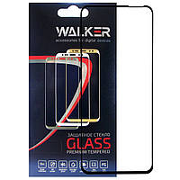 Защитное стекло Walker 3D Full Glue для Huawei P40 Lite 5G Black ET, код: 7436083
