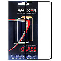 Защитное стекло Walker 3D Full Glue для Huawei P40 Black ET, код: 7436124