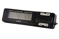 Внутренний и наружный термометр с часами VST VST-7065 AG, код: 7422376