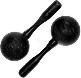 Маракасы Maxtone T-43L Large Plastic Maracas