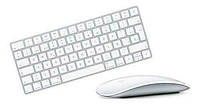 БУ Комплект (клавіатура та миша) Apple Magic Keyboard + Magic Mouse 2 Silver (A1657, A1466, ENG/RU)