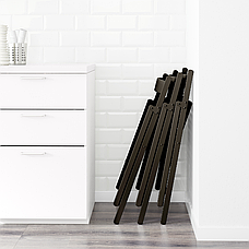 Стілець складний IKEA FRÖSVI чорний масив бука 105.343.18, фото 5