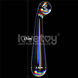 Скляний дилдо Twilight Gleam Glass Dildo Alluring Arc ST62912, фото 4