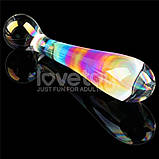 Скляний дилдо Twilight Gleam Glass Dildo Alluring Arc ST62912, фото 5