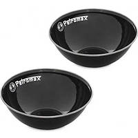 Набор эмалированных мисок Petromax Enamel Bowls 1 л Черный (2 шт)