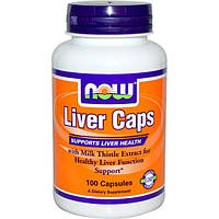 Комплекс для профилактики работы печени NOW Foods Liver Caps 100 Caps GT, код: 7518431