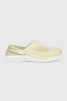 Urbanshop Шльопанці Crocs Literide 360 Clog жіночі колір бежевий 206708 розмір: 36/37, 38/39, 41/42, 43/44,