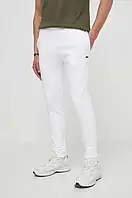 Urbanshop Спортивні штани Lacoste чоловічі колір білий однотонні РОЗМІРИ ЗАПИТУЙТЕ