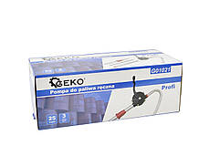 Ручний насос для перекачування масел WS-25 Profi Geko G01021, фото 3