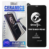 Защитная пленка Mletubl Ceramic для Apple iPhone 11 Pro Max XS Max Black NB, код: 7436199