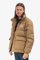 Urbanshop Пухова куртка Converse чоловіча колір коричневий зимова 10023755.A02-BROWN розмір: S, M