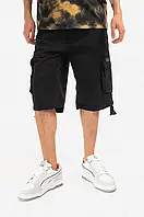 Urbanshop Бавовняні шорти Alpha Industries Jet Short колір чорний 191200.03-black розмір: 30, 31, 32, 33