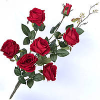 Куст роза бархатная 76 см красная люкс