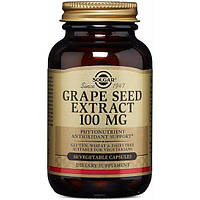 Экстракт виноградных косточек Solgar Grape Seed Extract 100 mg 60 Veg Caps TH, код: 7519124