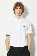 Urbanshop Бавовняне поло Fred Perry The Original Shirt колір бежевий однотонне M3.100 РОЗМІРИ ЗАПИТУЙТЕ