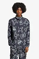 Urbanshop Куртка adidas Originals Adventure Allover Print Archive чоловіча колір чорний перехідна HR3503-black