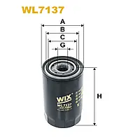 Фильтр масляный Nissan Patrol, Pick Up Wix Filters (WL7137)