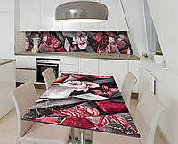 Наклейка 3Д виниловая на стол Zatarga «Разбитые мечты» 600х1200 мм для домов, квартир, столов GG, код: 6512043