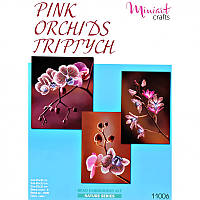 Набор для вышивания "Триптих Розовые Орхидеи" irs