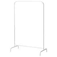 Вешалка стойка для одежды IKEA MULIG 151х99х46 см Белая (601.794.34) FS, код: 7417240