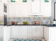 Наклейки кухонный фартук Zatarga Орнамент 03 650х2500 мм Разноцветный (Z180174 1) GG, код: 1833906