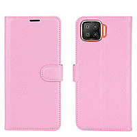 Чехол-книжка Litchie Wallet для Oppo A73 Pink SX, код: 6761860