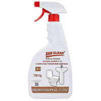 Спрей для чистки ванн San Clean Prof Line для чистки кафеля и фаянса 750 г (4820003544143)