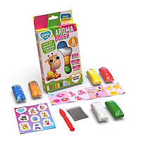 Набор для лепки с тестом Lovin Aroma Dough 6 цветов Окто (41178) GR, код: 8403732