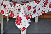 Скатерть с тефлоновым покрытием Мир Текстиля Гранат 1.2х1.8 м GM, код: 8220794