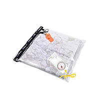 Набір гермочохол для карти і компас Trekmates Dry Map Case Compass and Whistle Set (1054-015. KP, код: 6827821