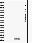 Щоденник А5 шкільний 2024/2025 «Plain White» Brunnen 1072055115
